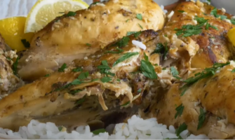 New Recipe - Slow Cooked Lemon Chicken