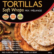 Tortillas / Soft Wraps Mix - Gluten Free